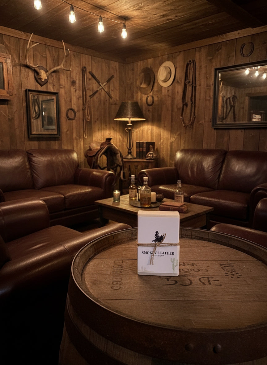 Smokey Leather Milk Soap