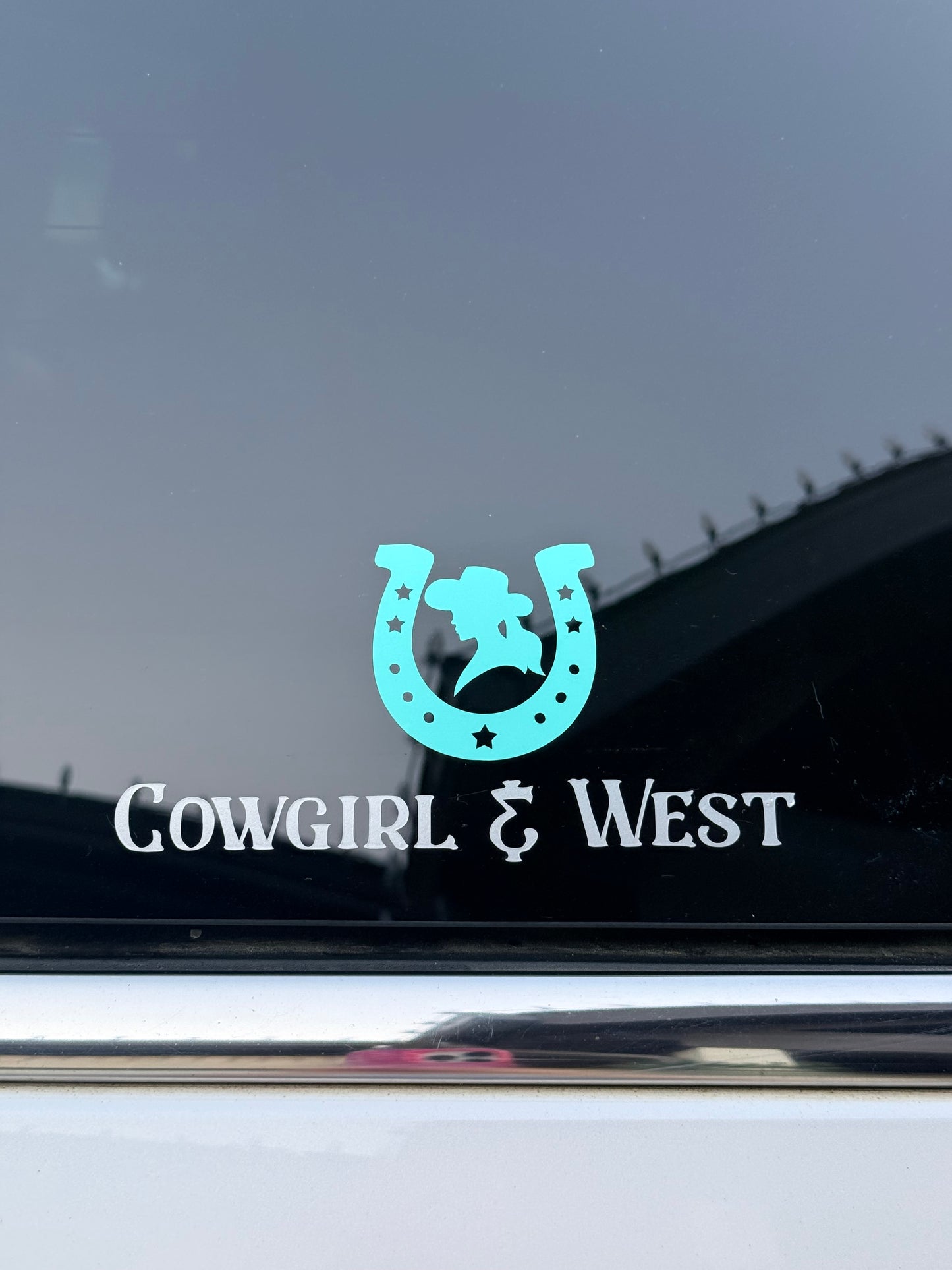 Cowgirl & West Decal